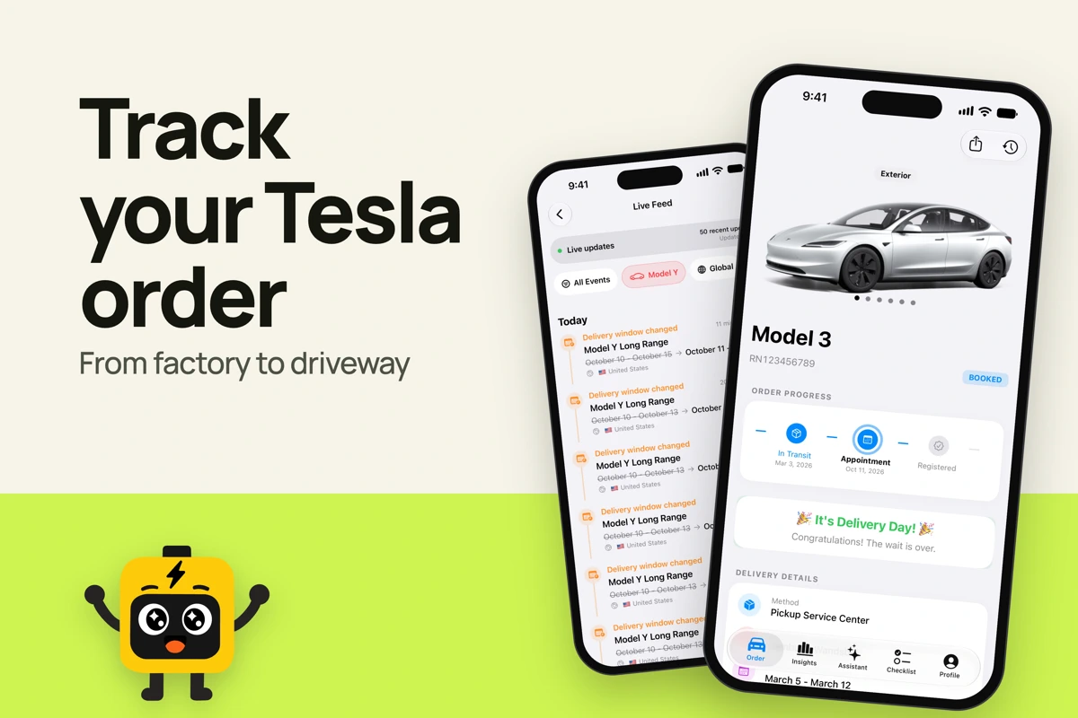 Delivery Status For Tesla search result
