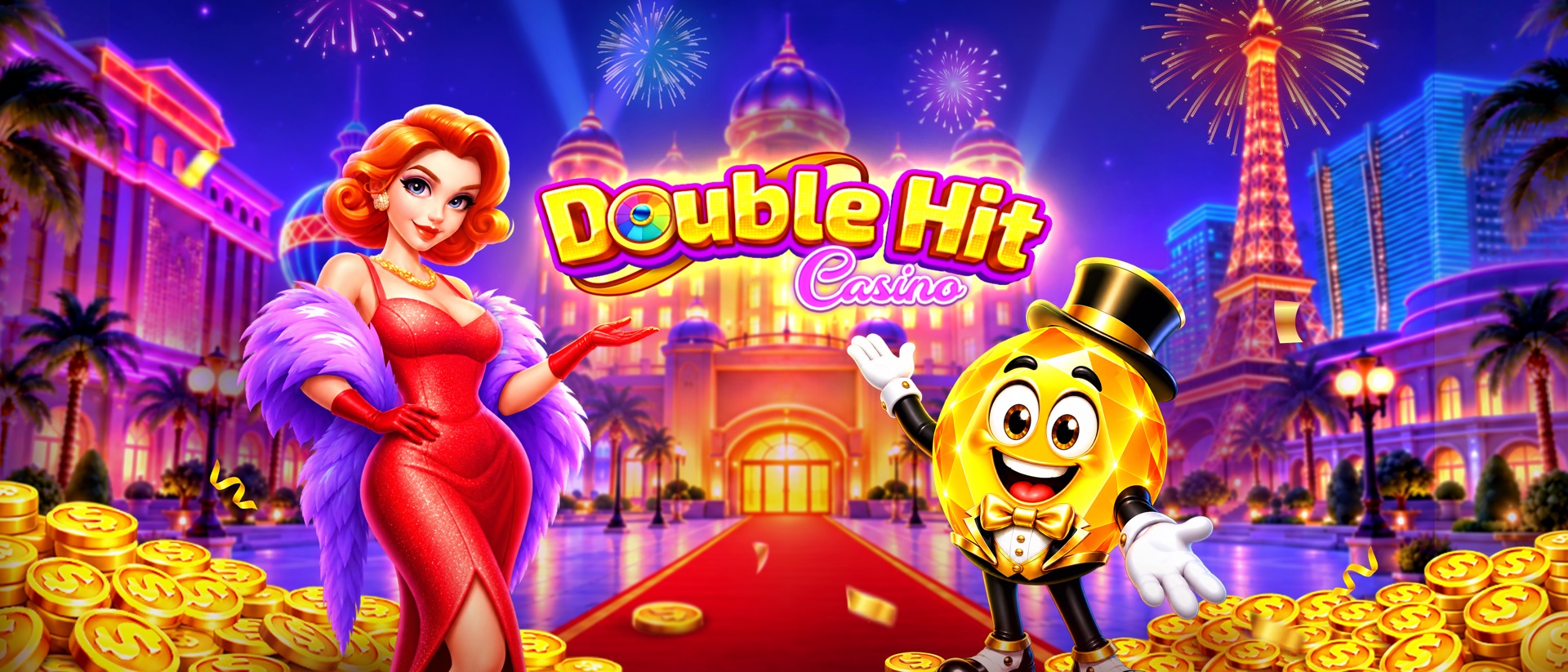 DoubleHit Slots Casino Game product page header