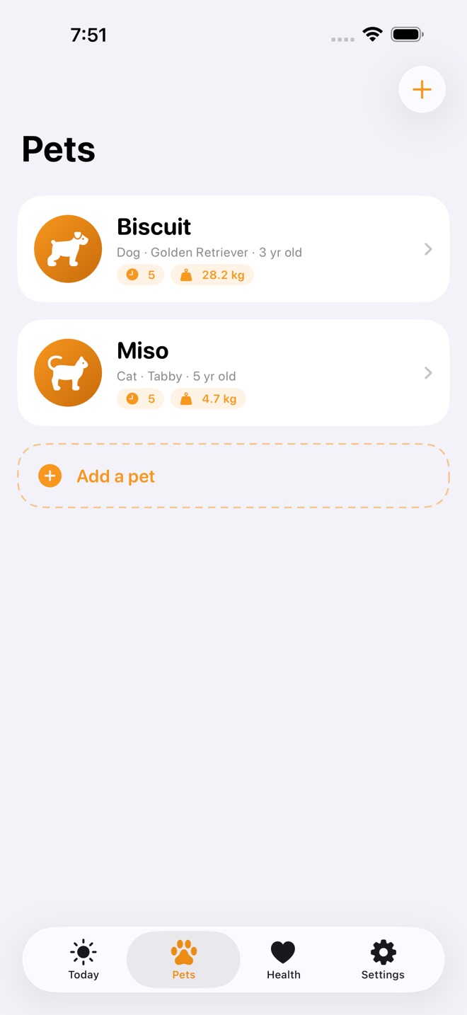 TailDiary: Pet Care screenshot 4