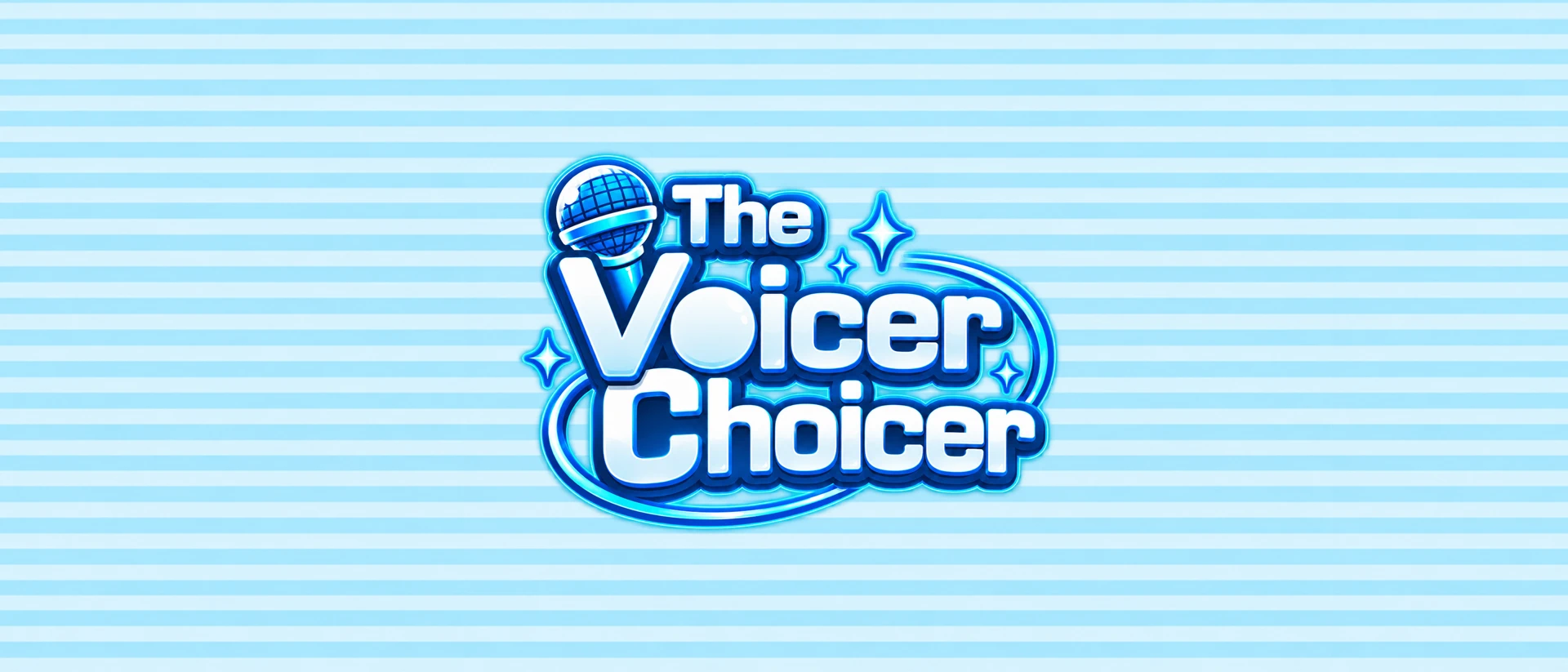 The Voicer Choicer product page header