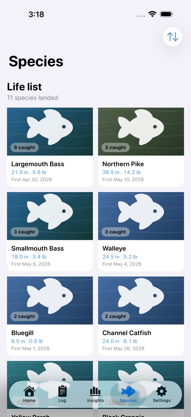 FishMarker: Catch Log screenshot 4