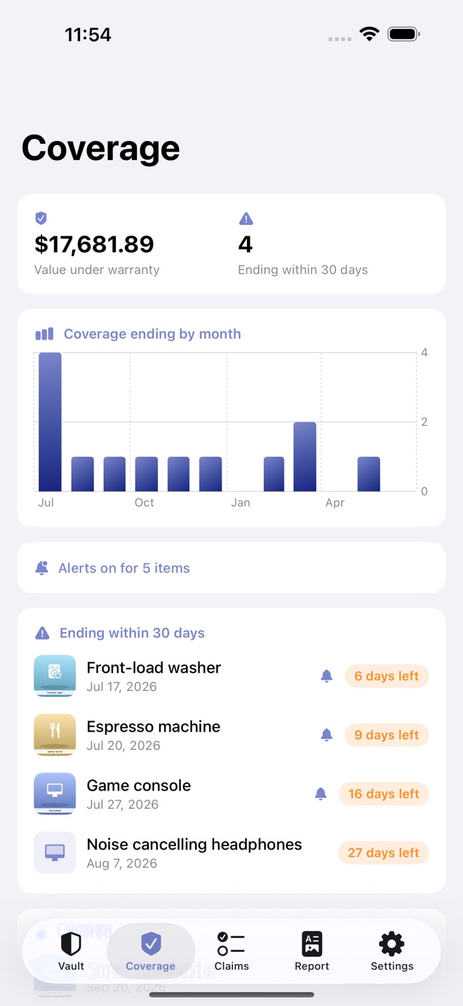 ProofKeep: Warranty Vault capture d’écran 4