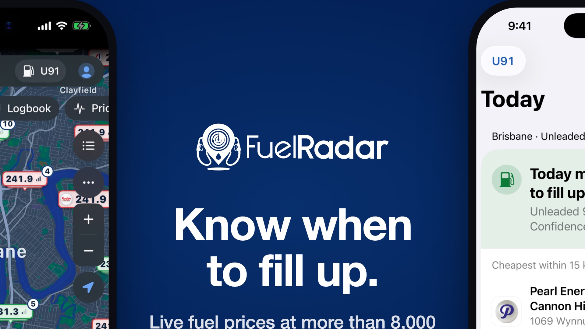FuelRadar: Petrol Prices & Map product page header
