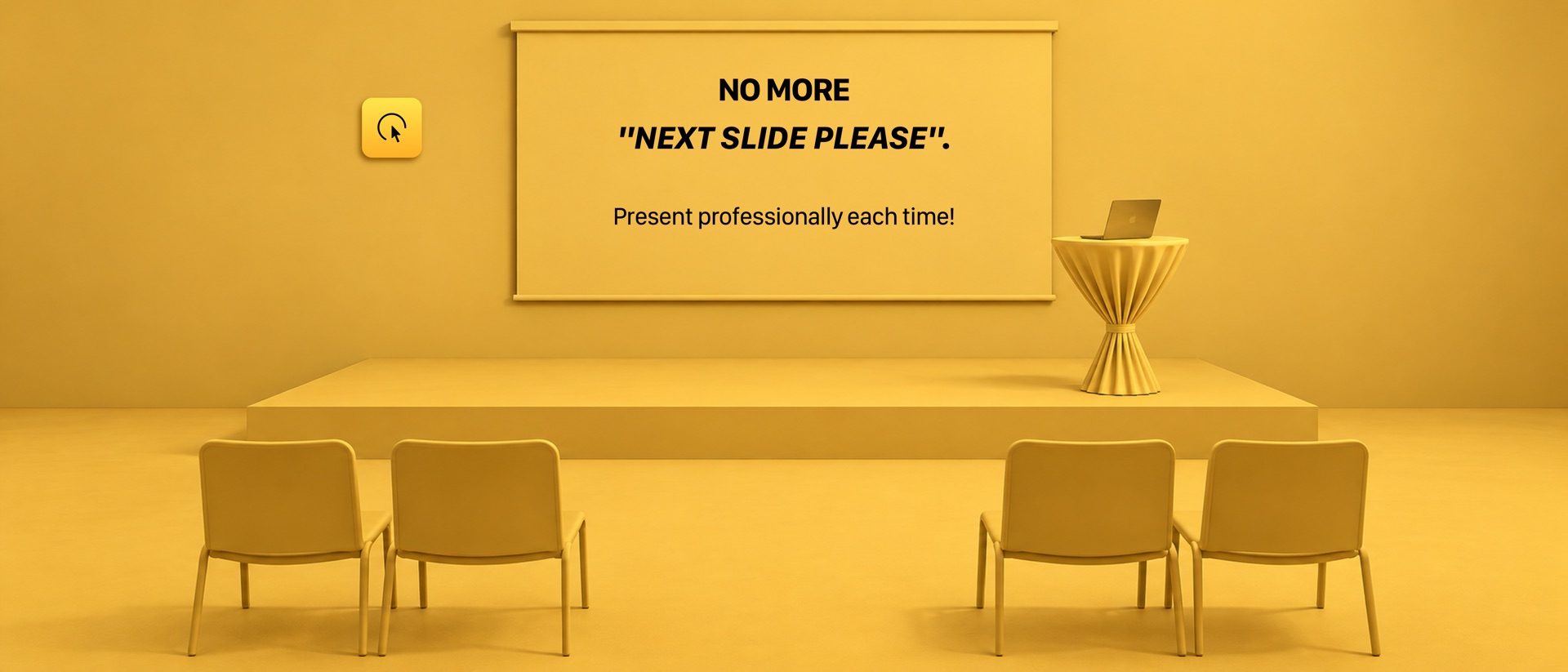 Clicker – Presentation Remote product page header