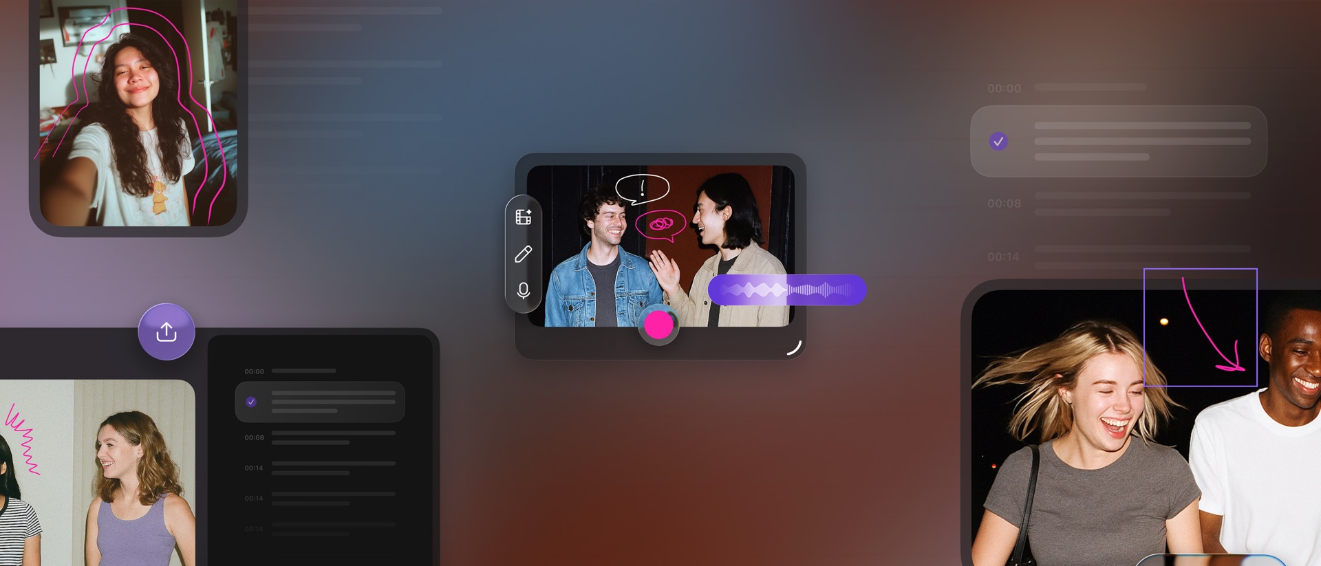 Detail: AI Video Editor product page header