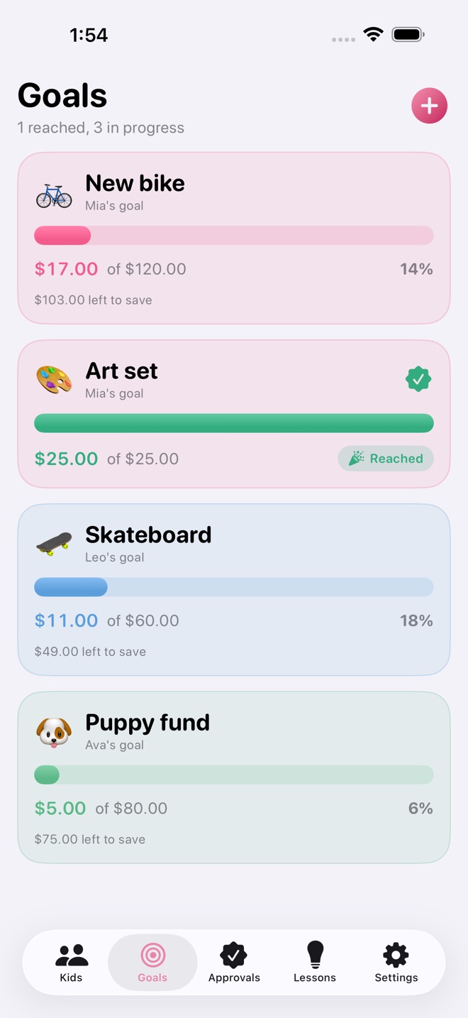 PiggyTrack: Kid Allowance capture d’écran 3