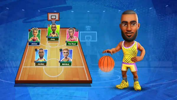 Basketball Heroes Clash!