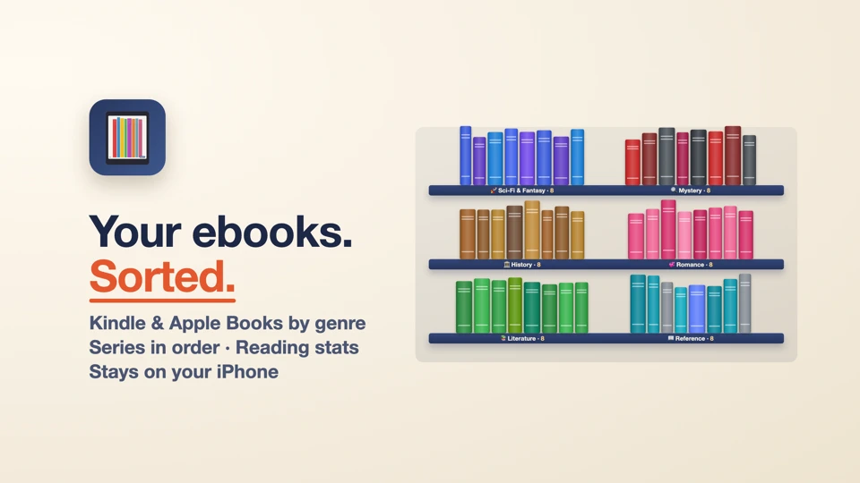 eBookSort App Store product page header