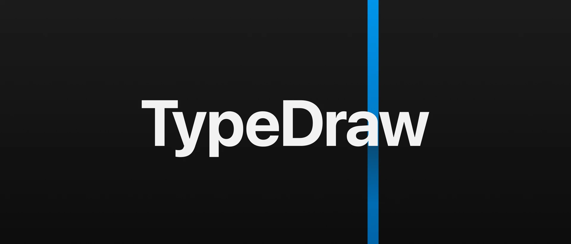 TypeDraw product page header