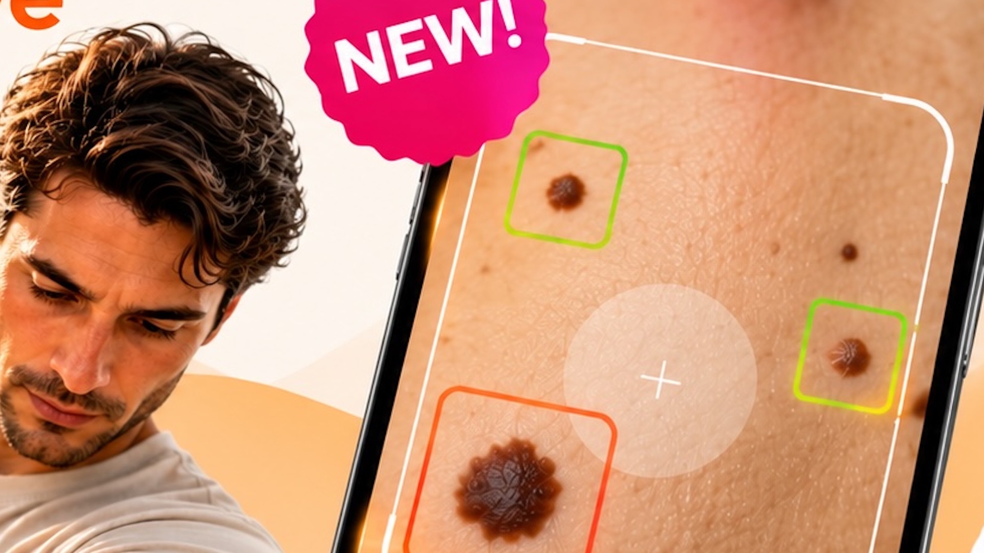 AI Skin Analyzer: Mole Checker product page header