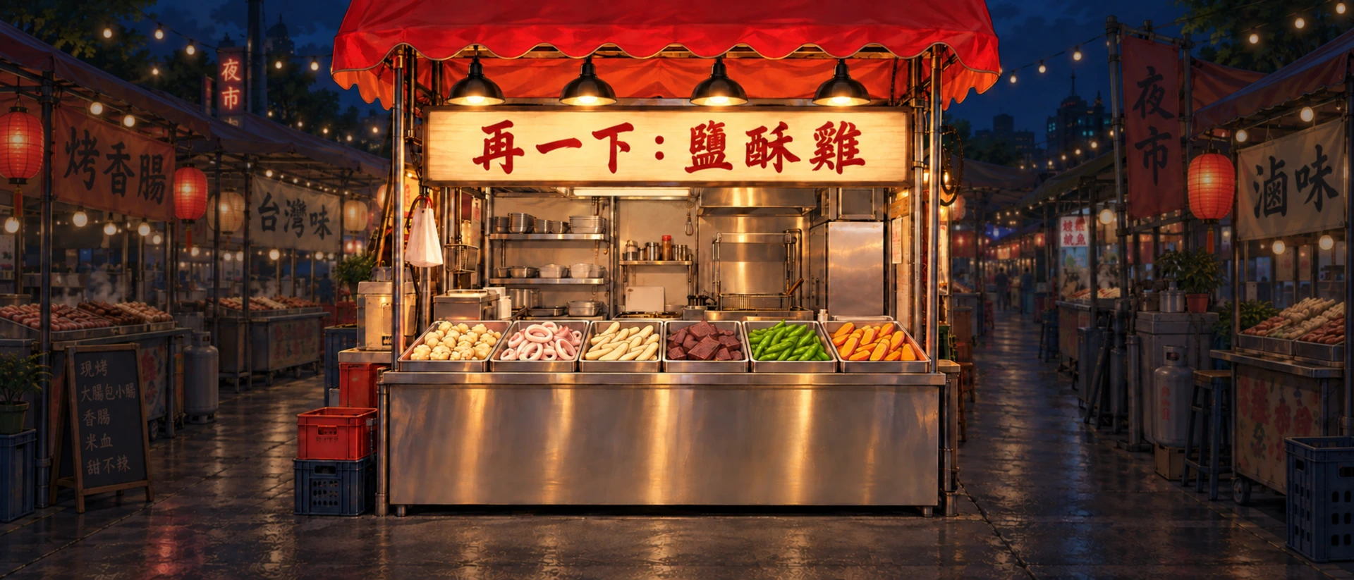 再一下：鹽酥雞 product page header