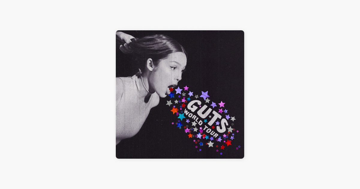 ‎GUTS Tour Setlist Olivia Rodrigo Guts World Tour 2024 by Digster