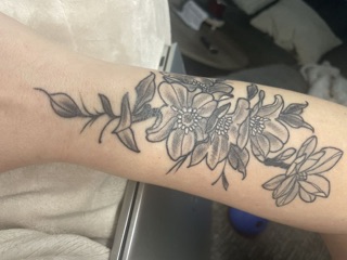 Turquoise Panther Tattoo
