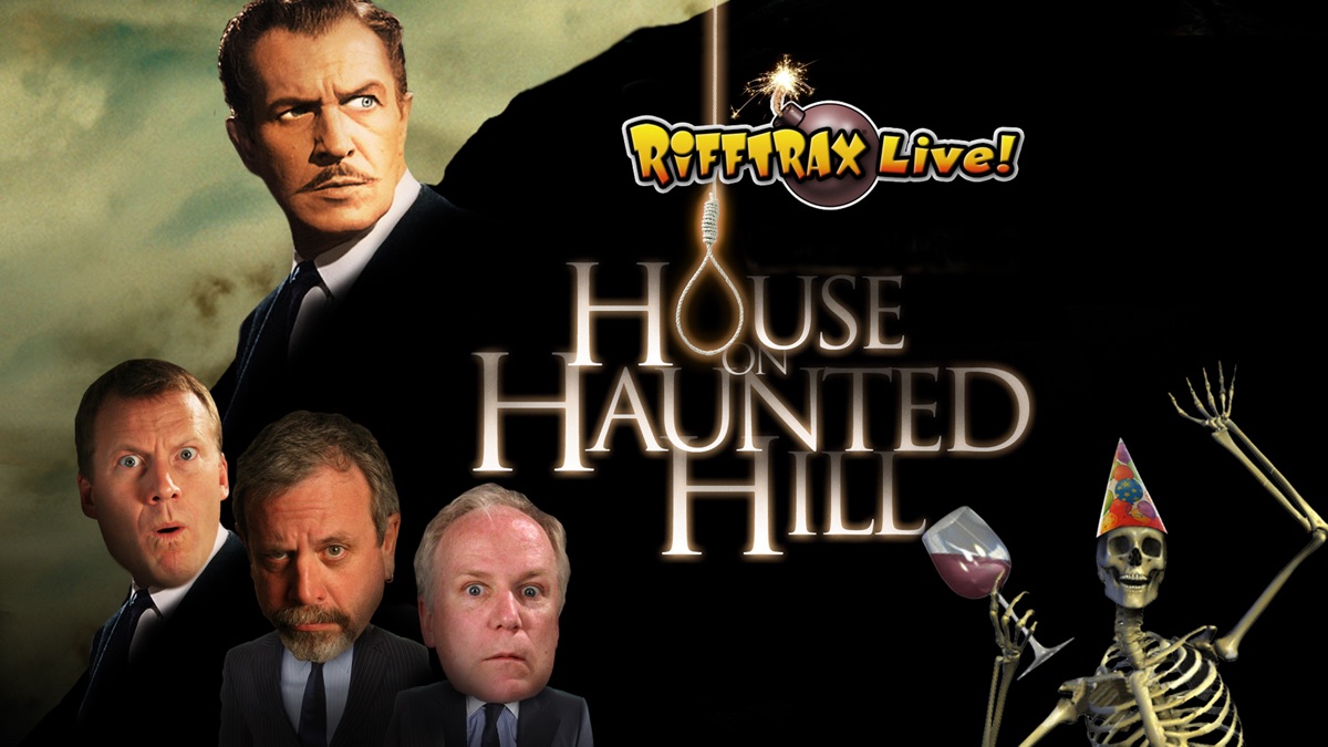 ‎RiffTrax Live: House on Haunted Hill - Apple TV