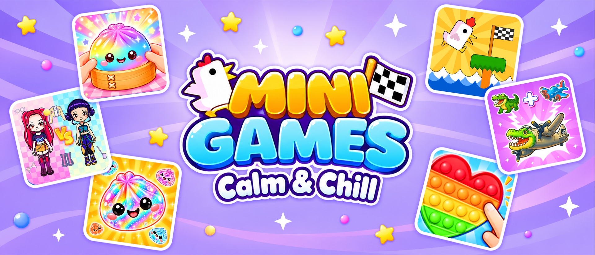 Mini Games: Calm & Chill product page header