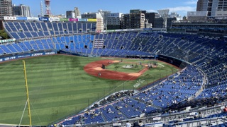 Yokohama Stadium in Naka-Ku, Yokohama, Kanagawa, Japan