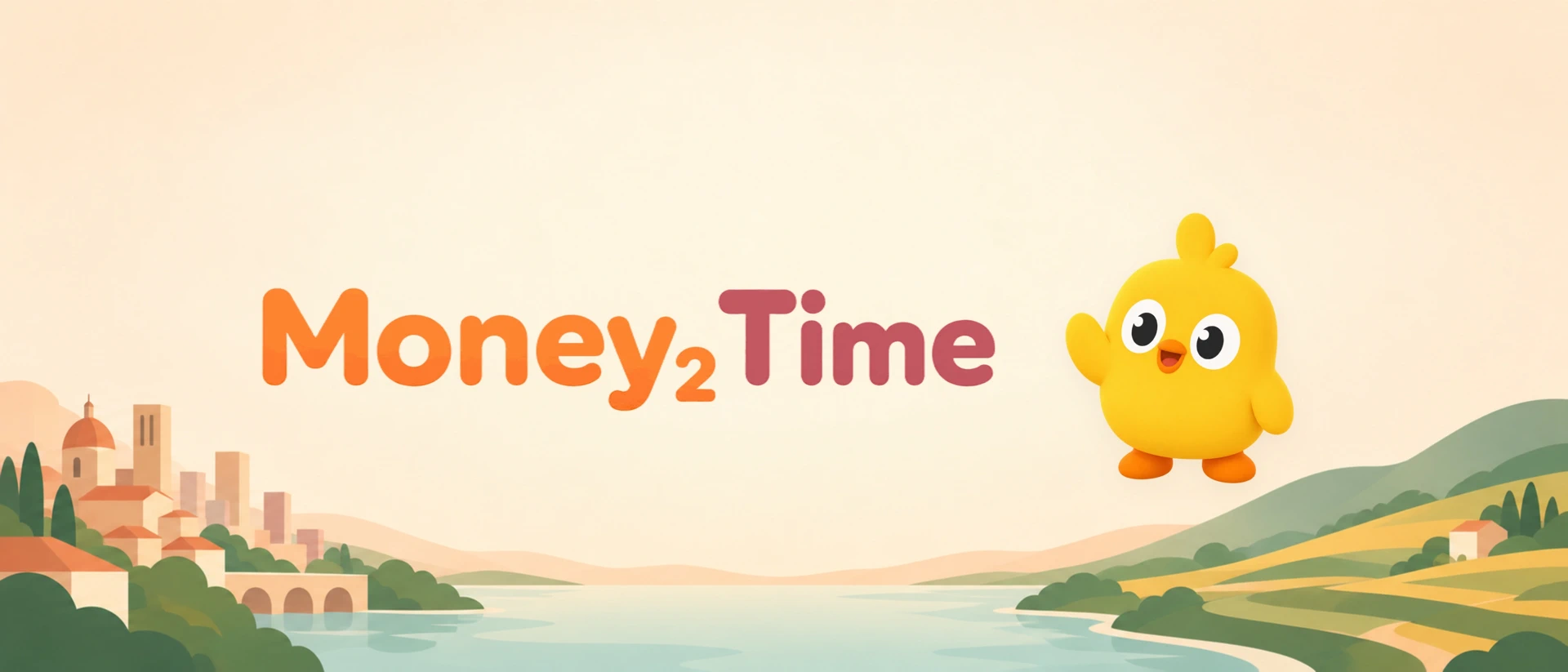 Money2Time: Expense Tracker product page header