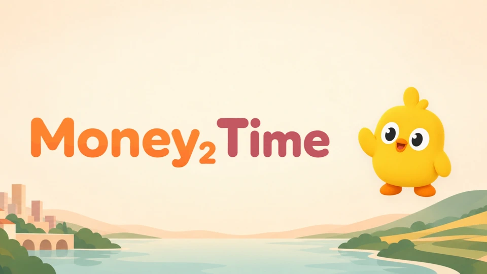 Money2Time: Expense Tracker App Store product page header