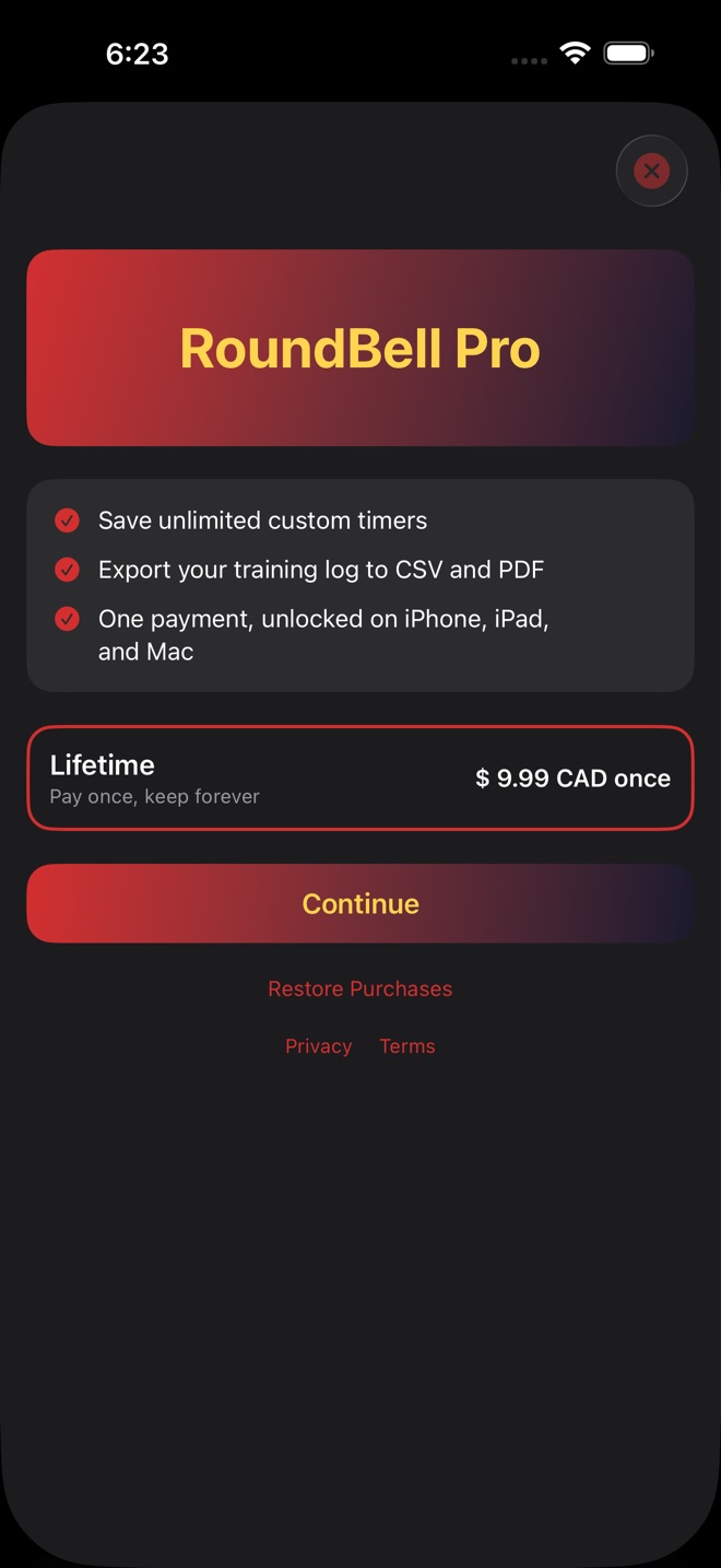 RoundBell: Round Timer screenshot 4