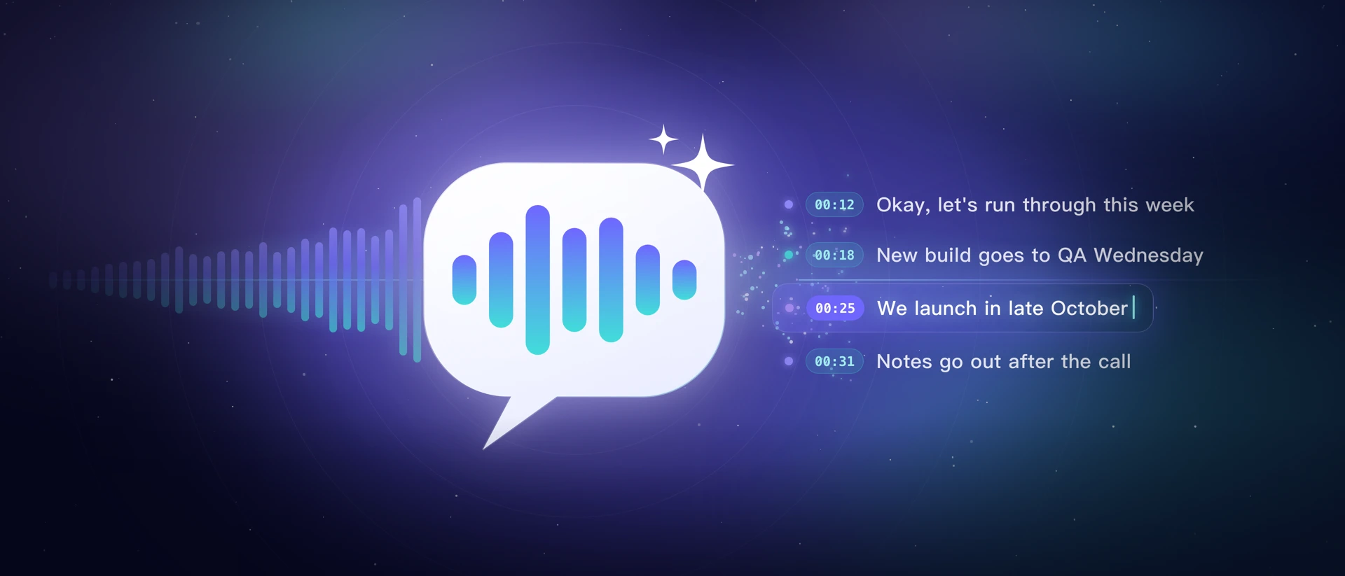 AI Voice to Text: Record Notes App Store product page header