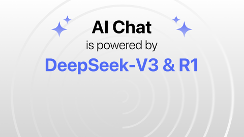 Read more about DeepSeek-V3 & R1 in AI Chat