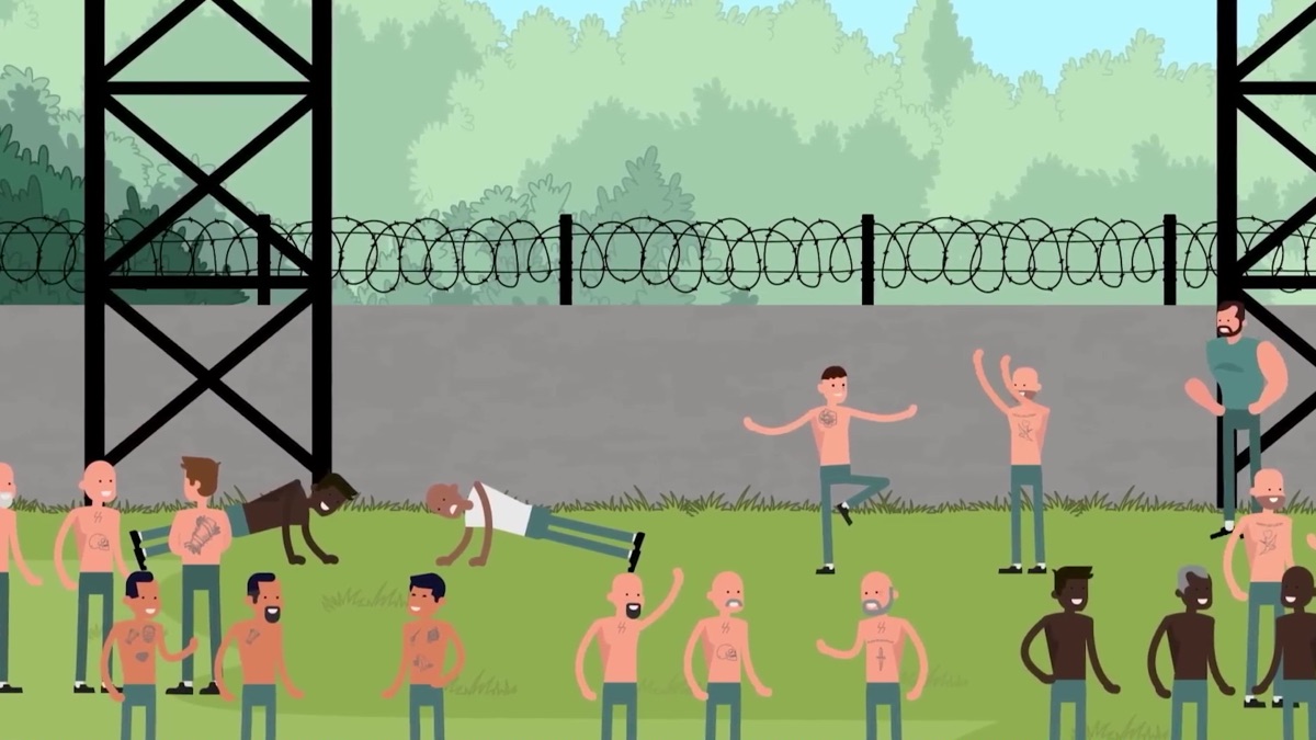 ‎Life in a Supermax Prison – The Infographics Show: Prison & Punishment ...