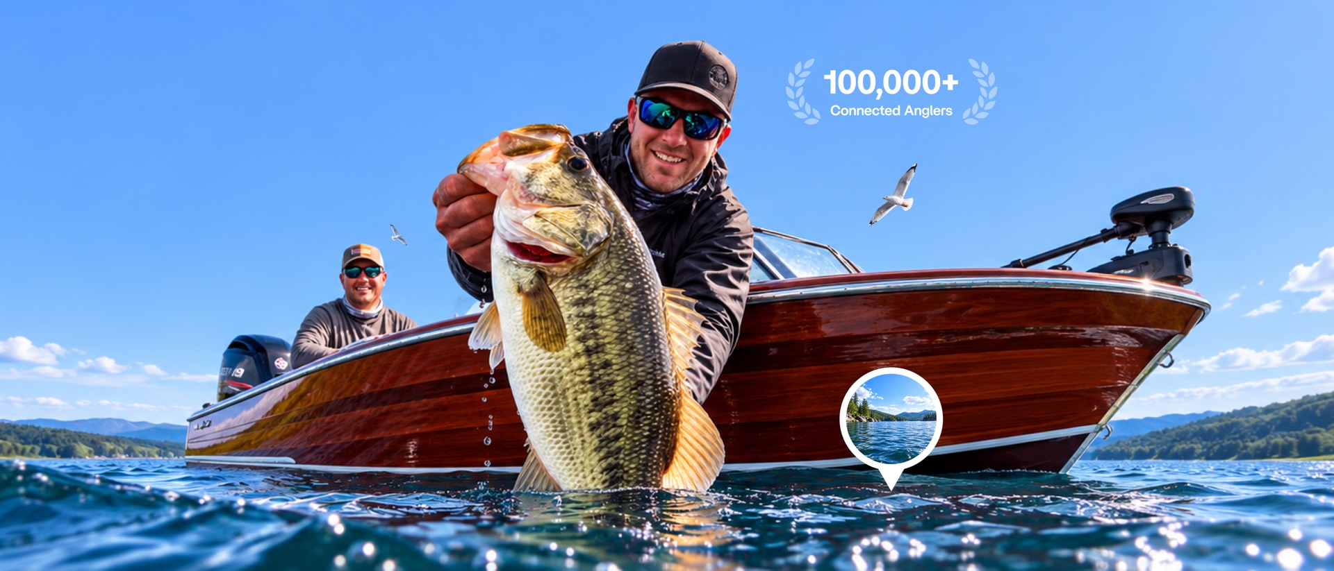 FishMan - Fishing Spots product page header