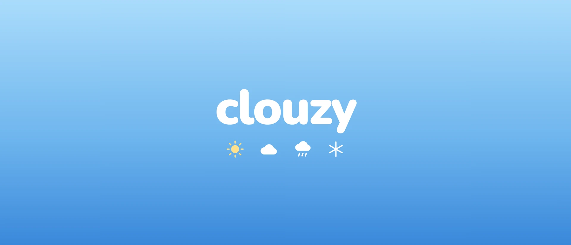 Clouzy: Friends Weather product page header