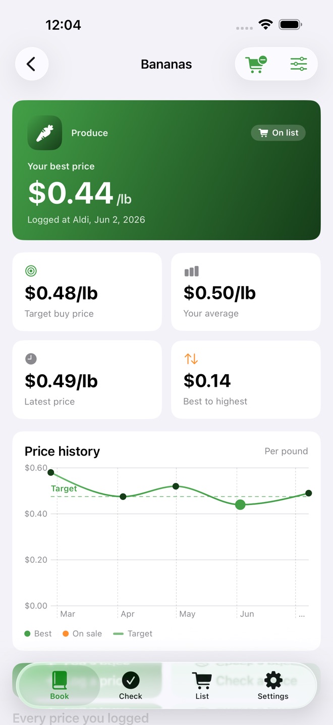PricePoint: Price Book screenshot 3