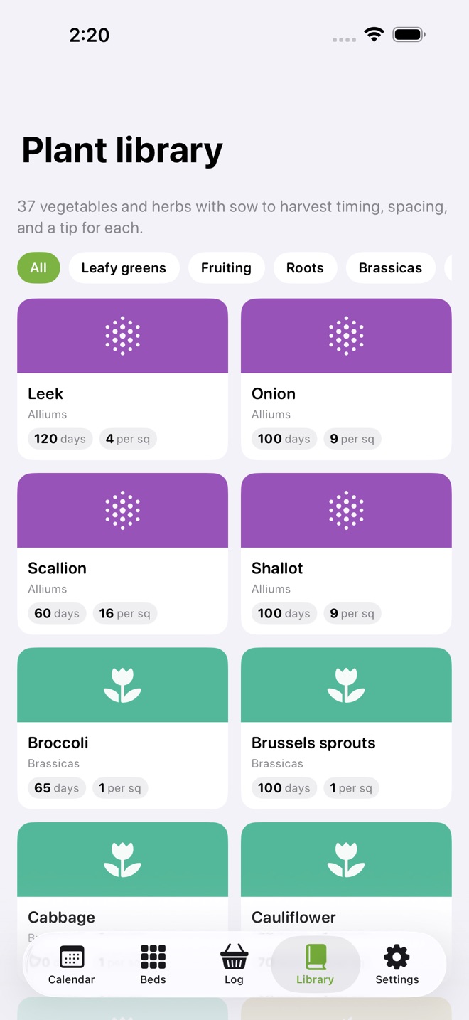 SproutPlan: Garden Planner capture d’écran 4