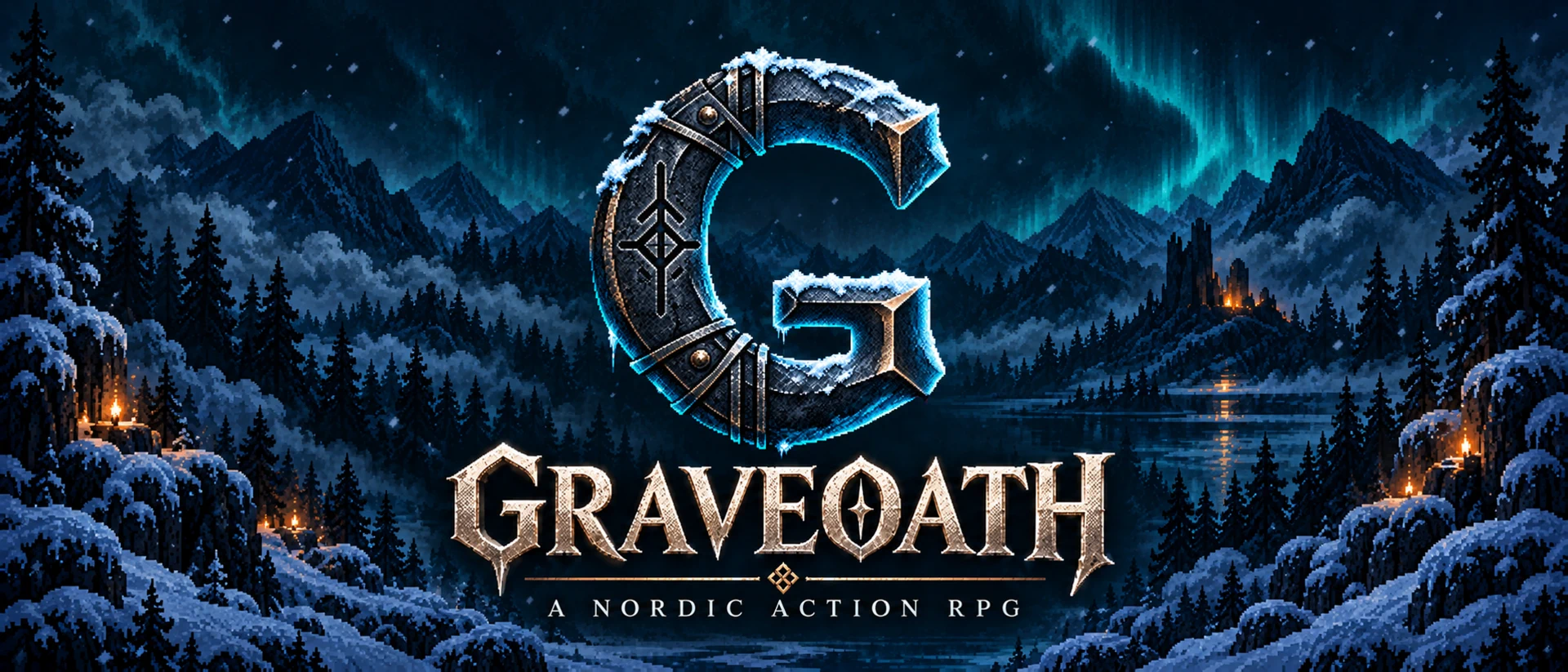 Graveoath: Offline Action RPG product page header
