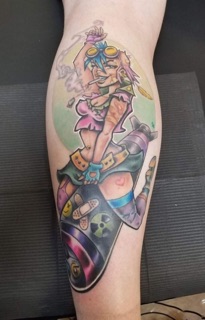 Golden Gaia Tattoo