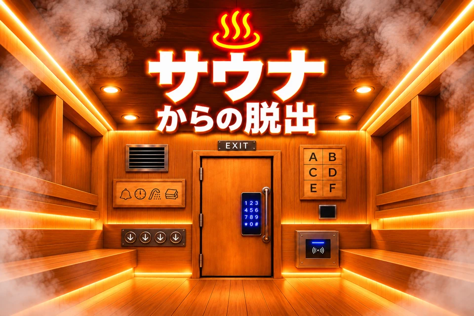 脱出ゲーム サウナ App Store search result