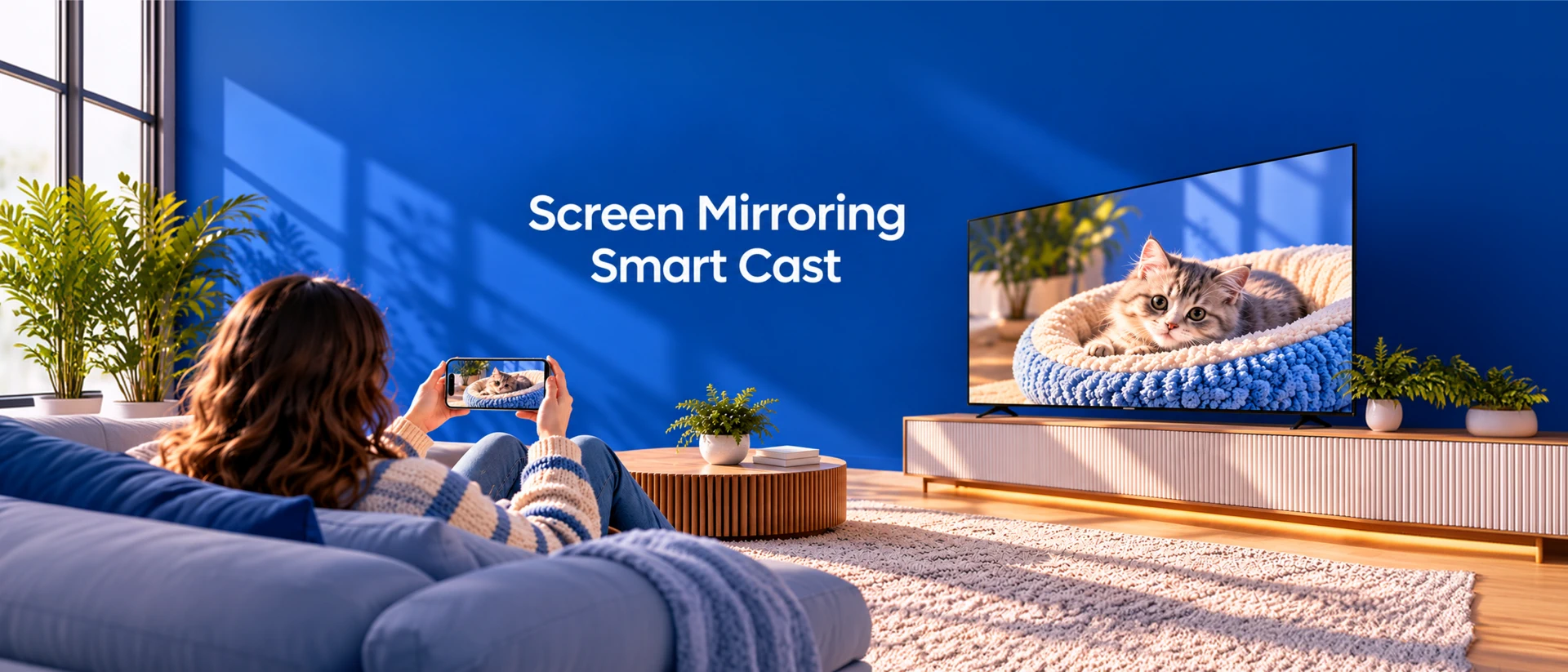 Screen Mirroring: Smart Cast product page header