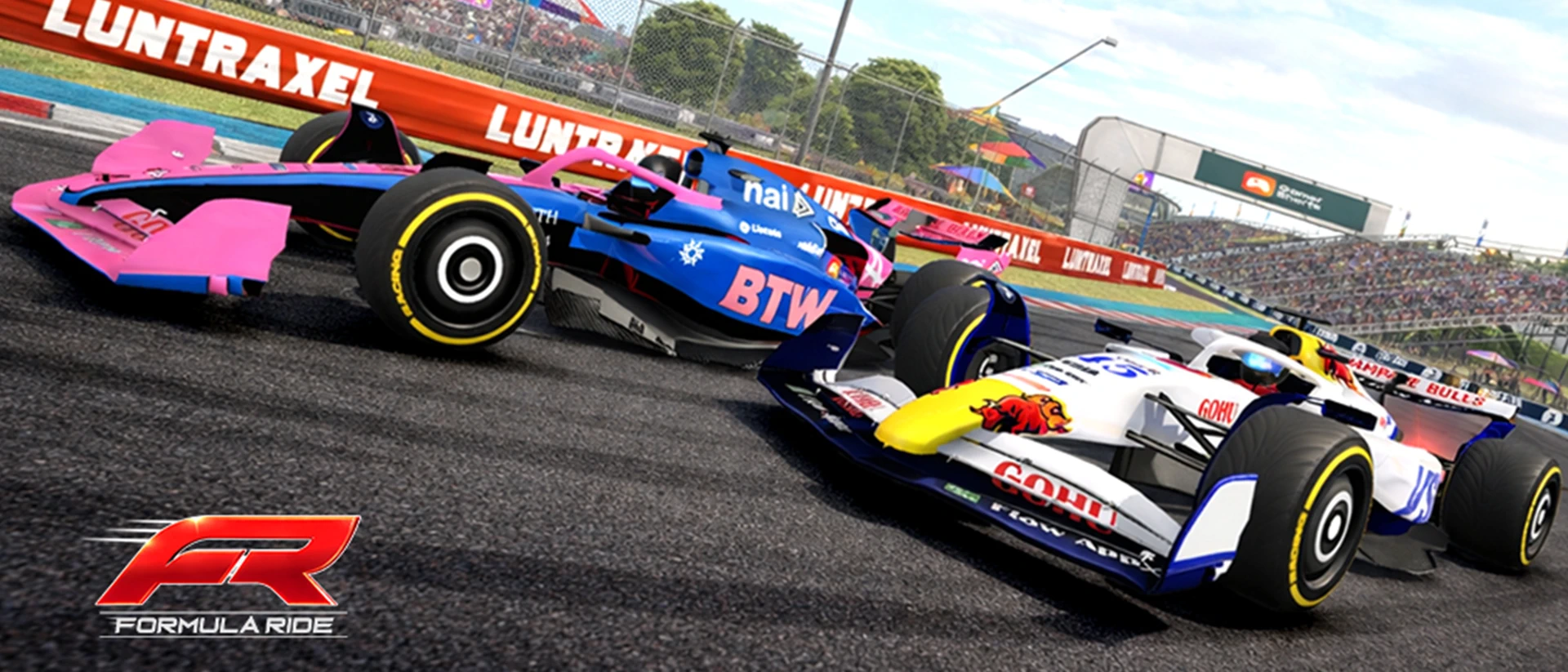 Formula Ride product page header