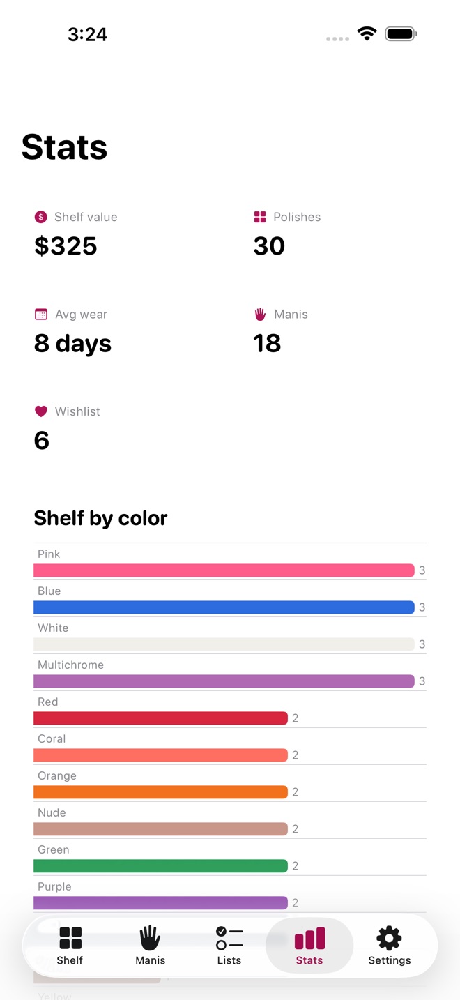 PolishBook: Nail Shelf screenshot 3