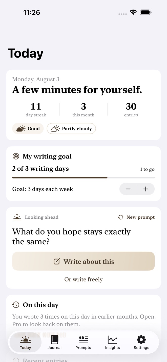 Inklet: Daily Journal screenshot 6