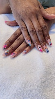 Blue Diamond Nail & Hair