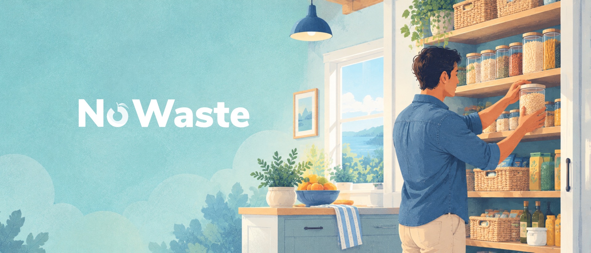 NoWaste: Food Inventory List product page header