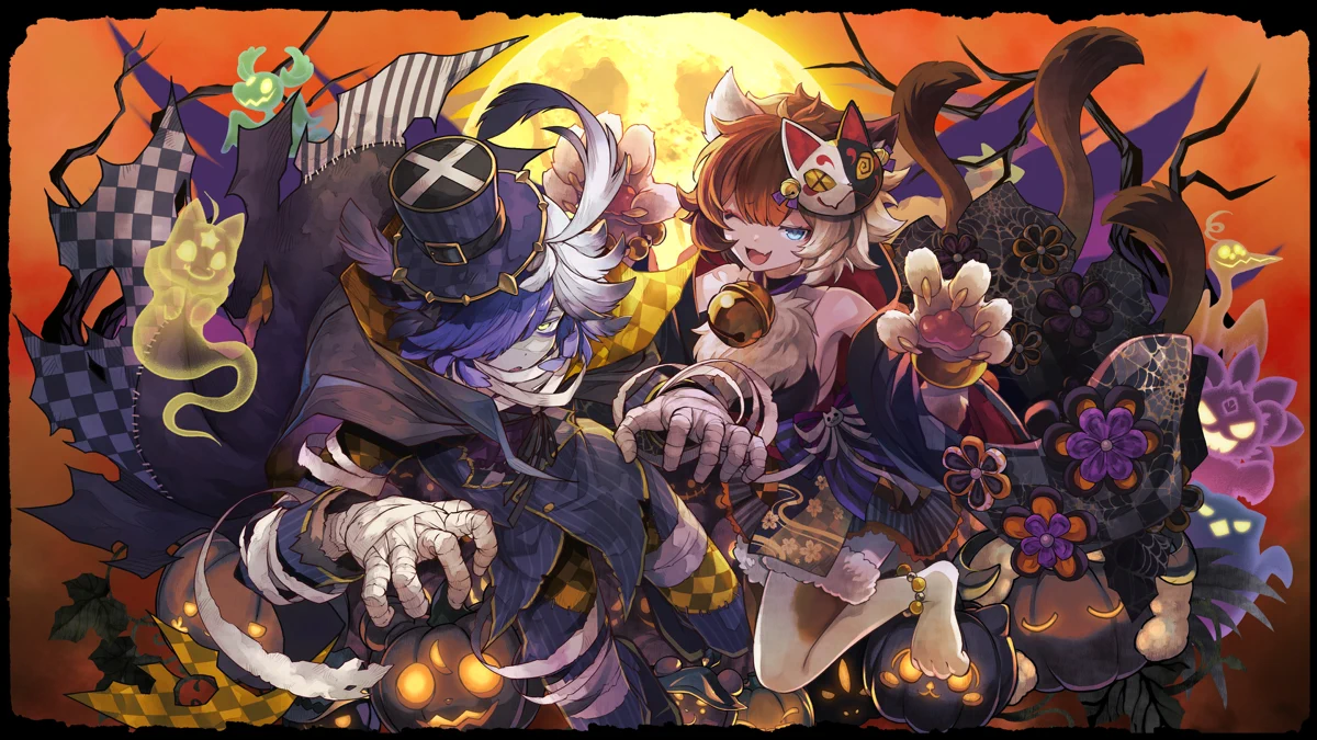 Puzzle & Dragons search result, In-app event: Puzzle & Dragons迎來了萬聖節!