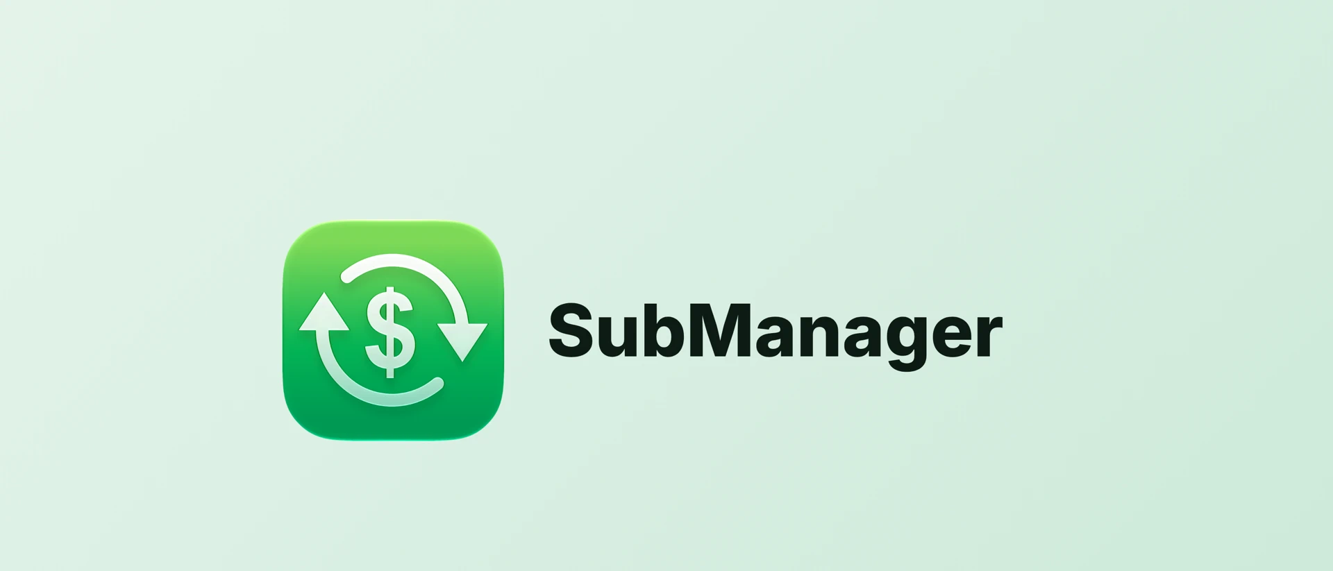 SubManager: Subscriptions product page header