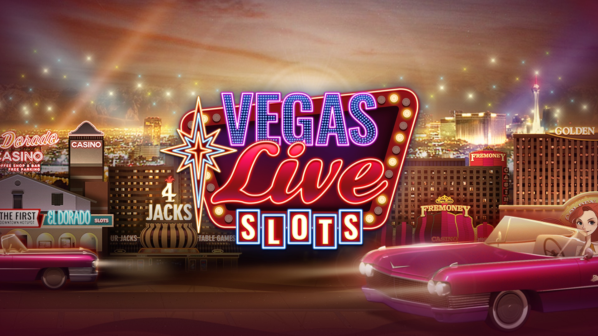 Vegas Live Slots Casino product page header