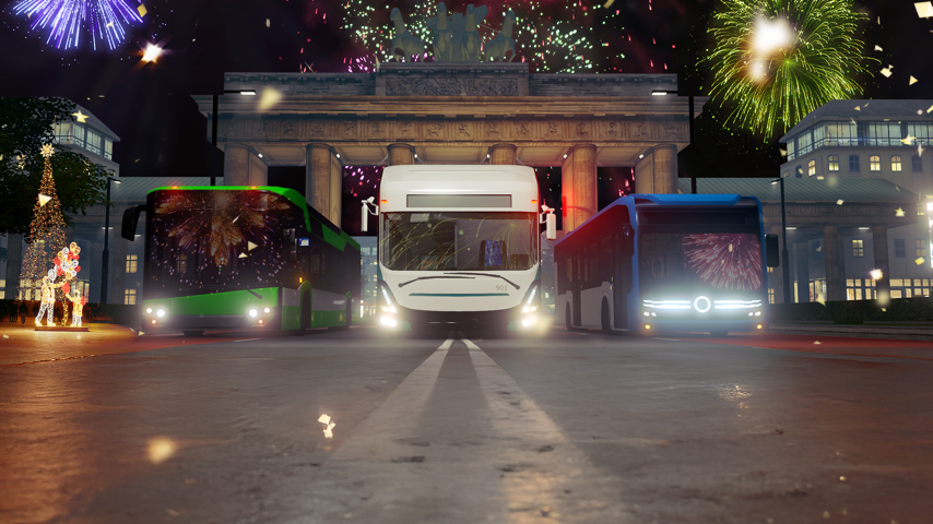 New Year's Bus Simulator Ride Special Event