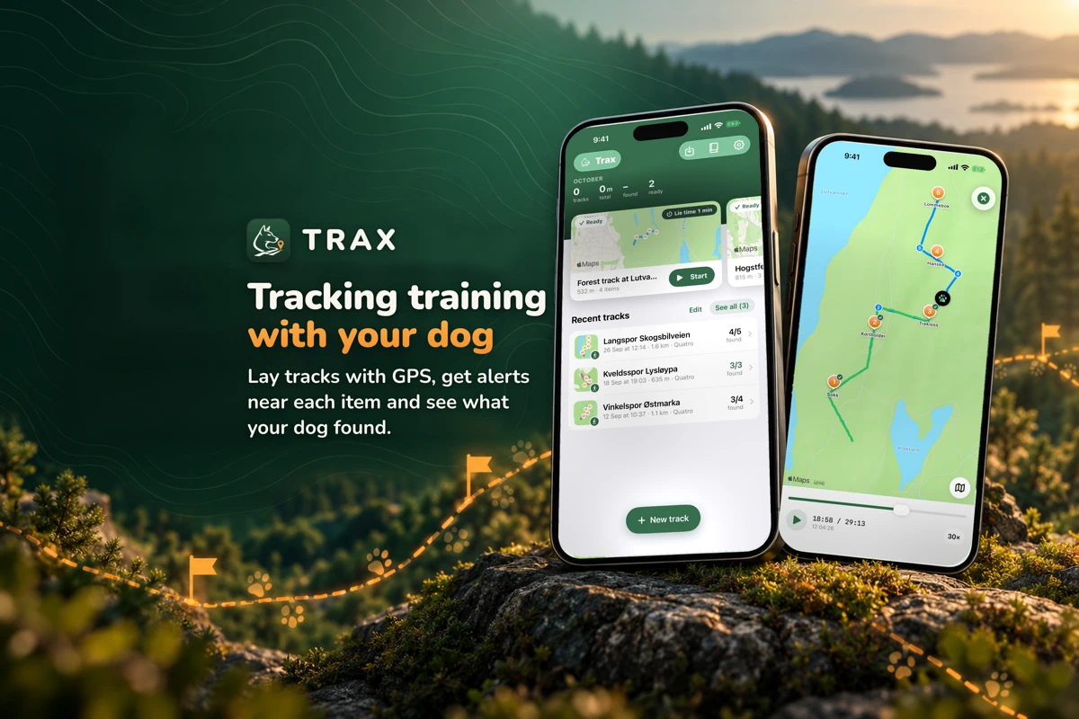 Trax: Dog Tracking Log search result