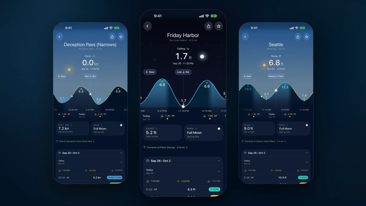 Slackwater — Tides & Current App Store product page header