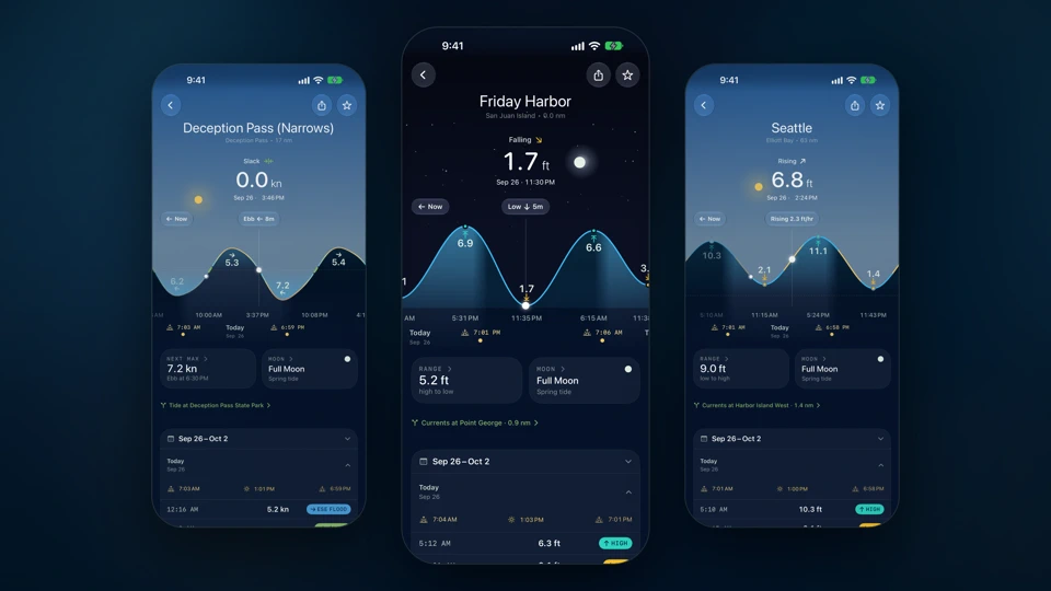 Slackwater — Tides & Current App Store product page header