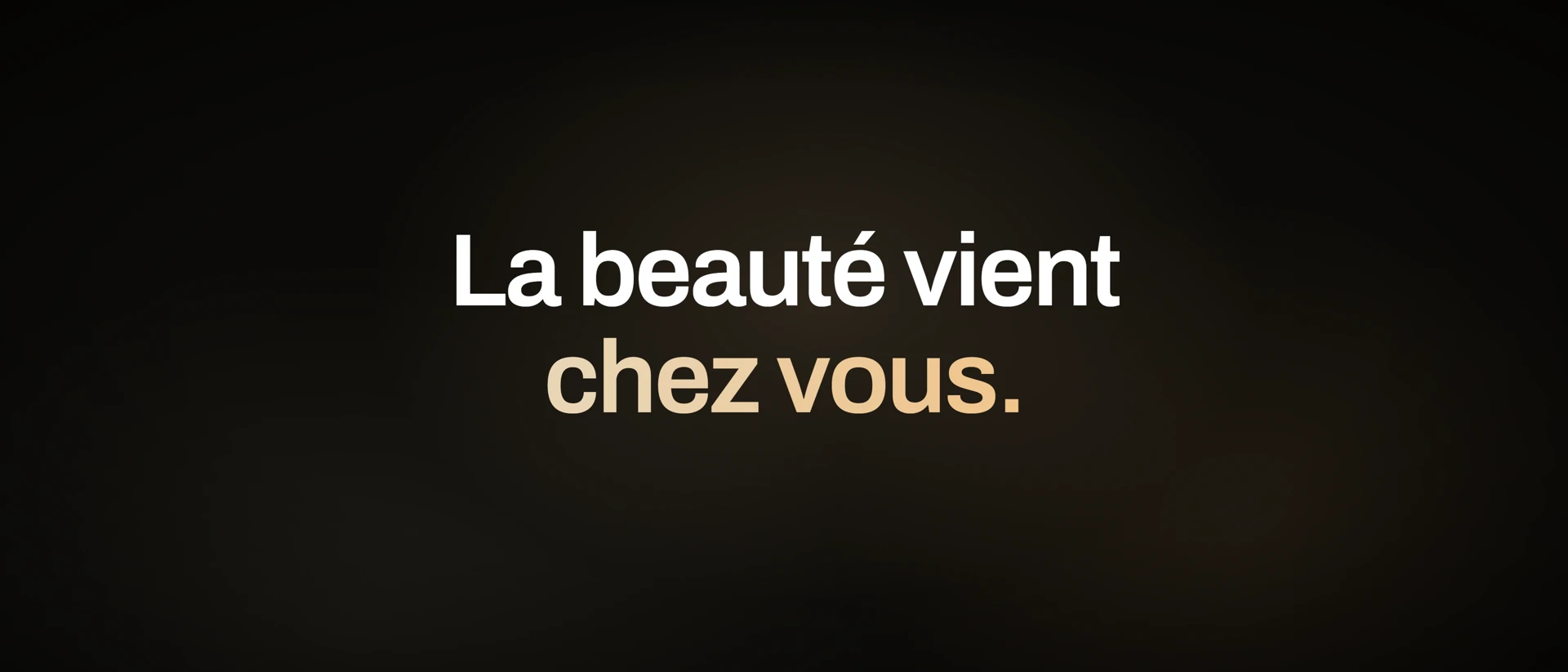 Welcome RDV - Beauté domicile product page header