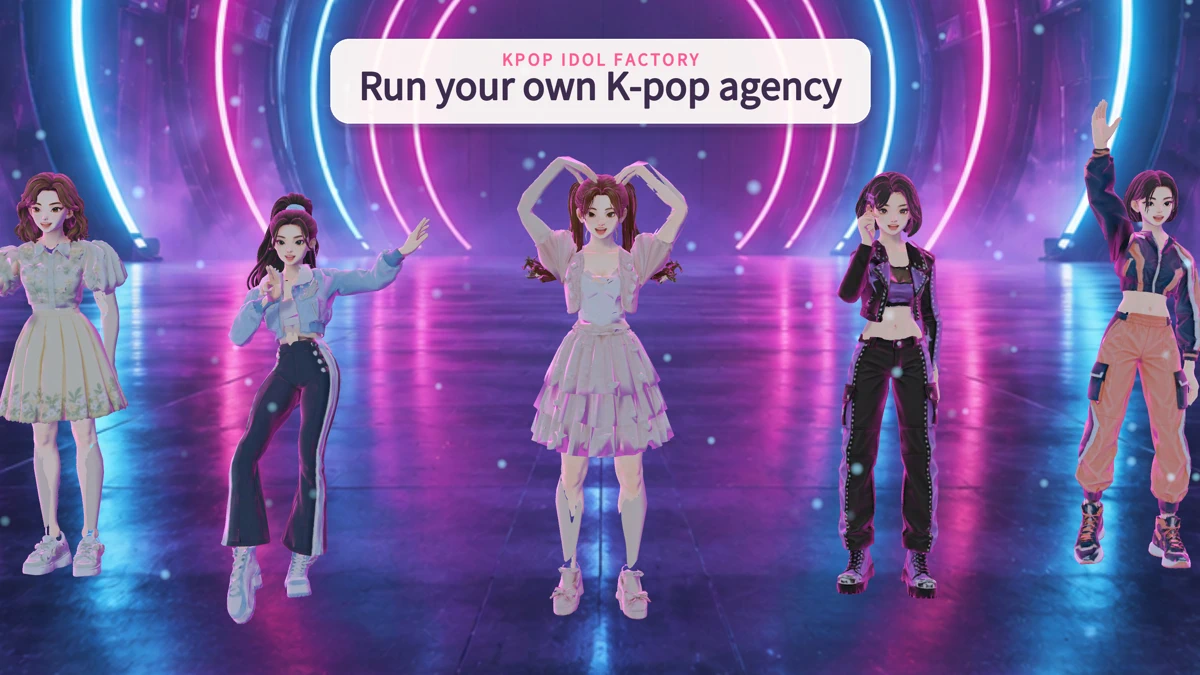 KPOP Idol Factory: Drama App Store product page header