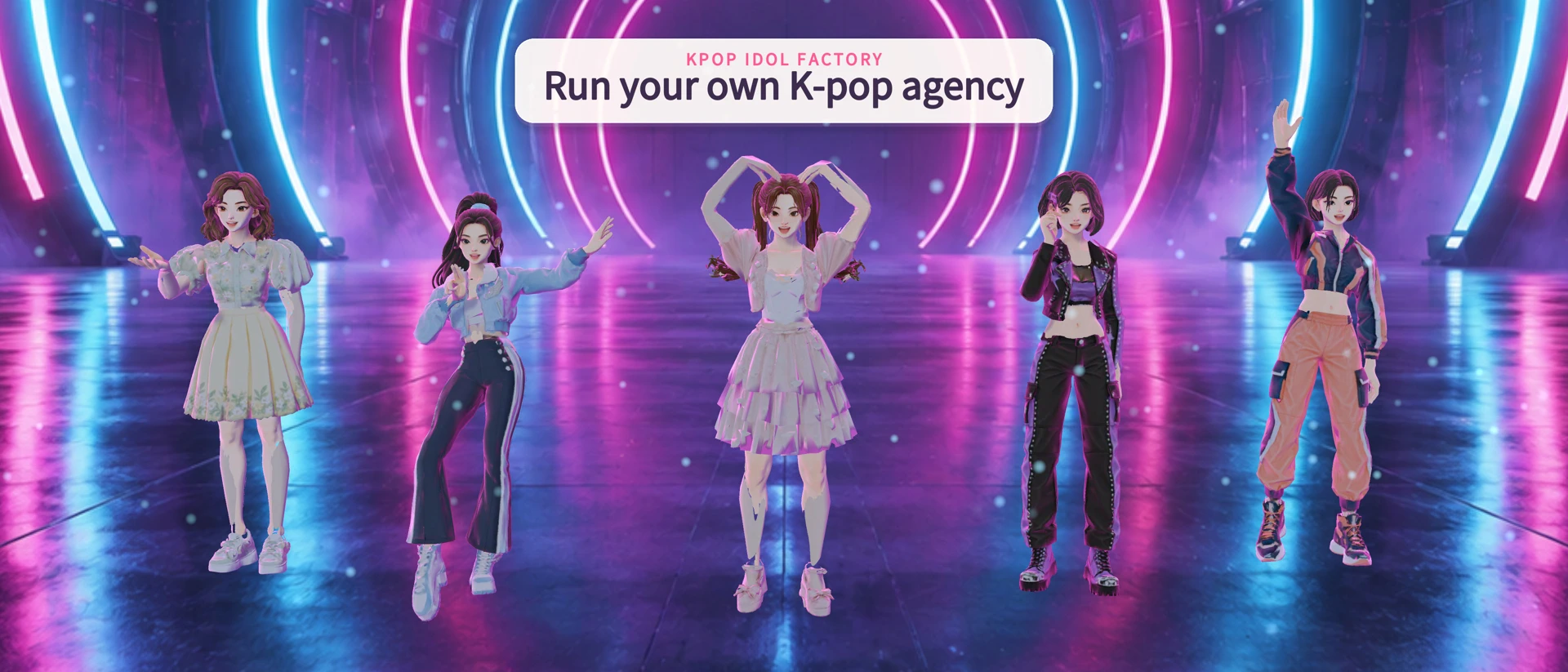 KPOP Idol Factory: Drama product page header