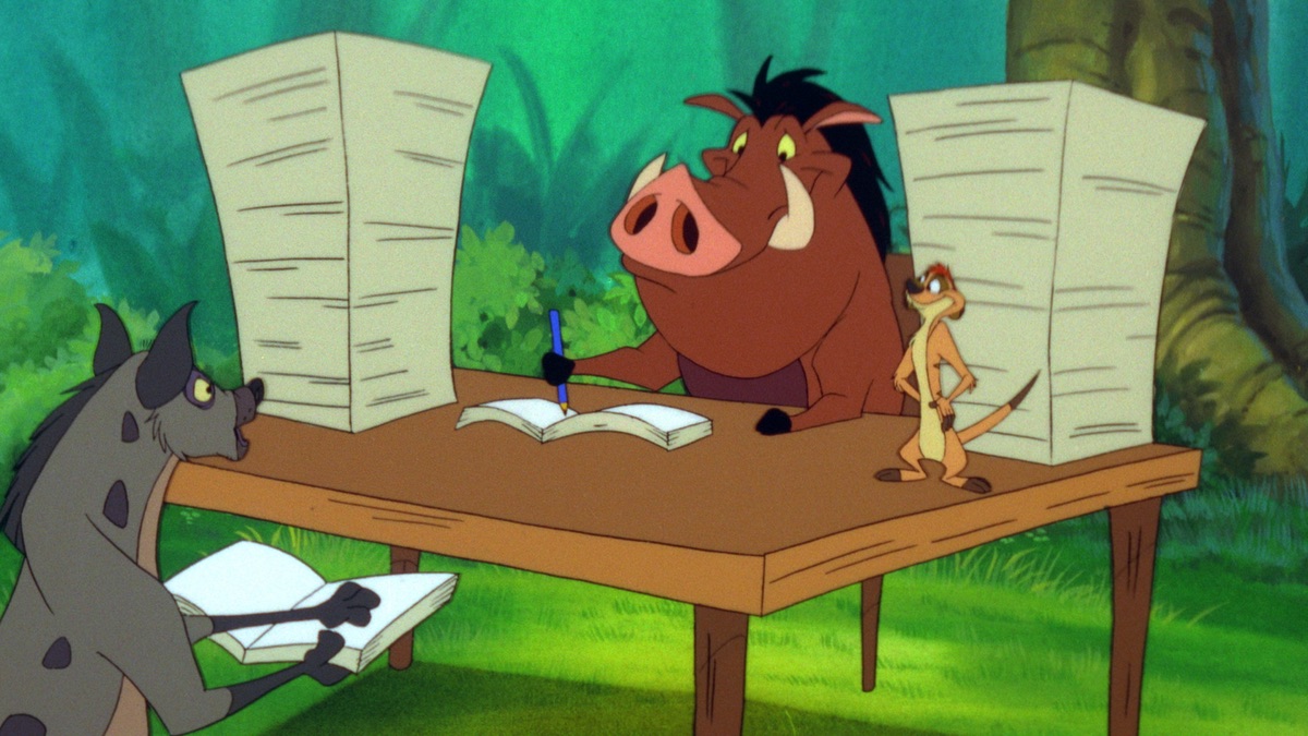 The Lion King's Timon & Pumbaa Guru-some / Jailhouse Shock - The Lion ...